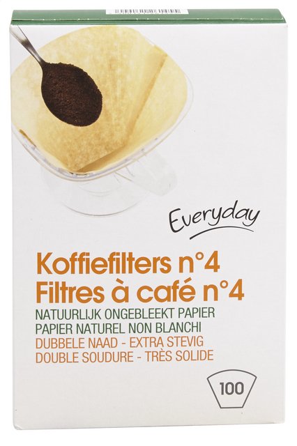 Koffiefilters nr4 100st