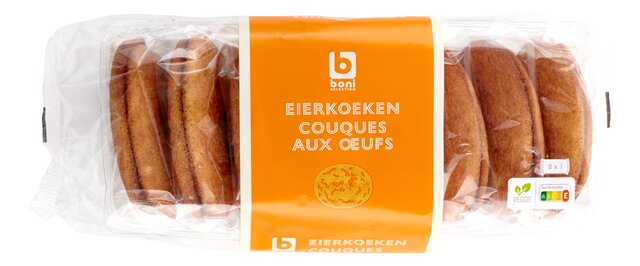 Couques aux oeufs ind.8p 320g