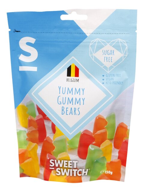 Yummy Gummy Bears suikervrij 150g