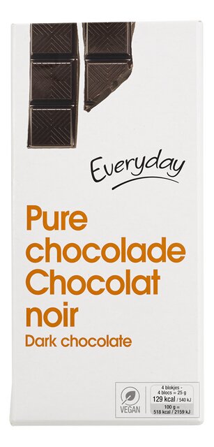 Pure chocolade 200g