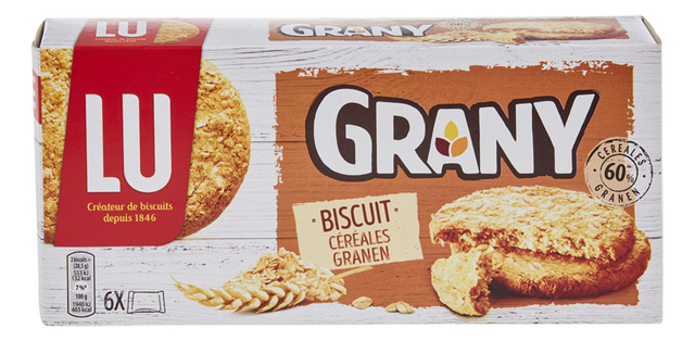 Biscuits Grany céréales ind.(2px6) 171g
