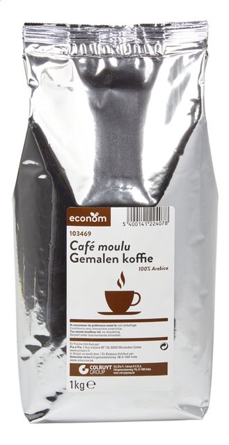 Café moulu 100% arabica 1kg