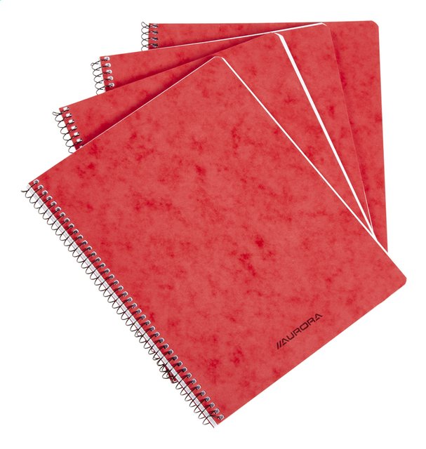 Spiraalschrift geruit A5 60 pagina's 4st