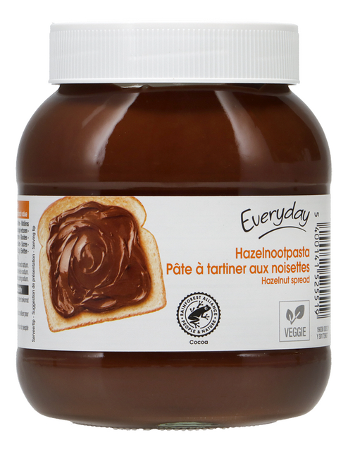 Hazelnootpasta 13% 750g
