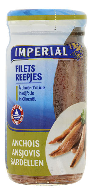 Ansjovisreepjes in olijfolie 100g
