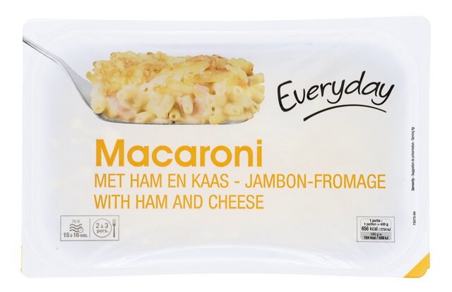 Macaroni jambon-fromage 1kg