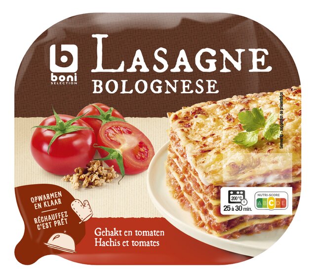 Lasagne bolognaise 400g