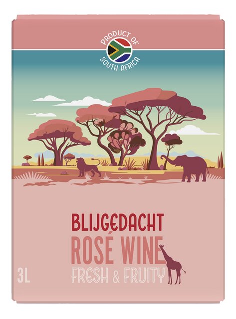 Blygedacht rosé 3L