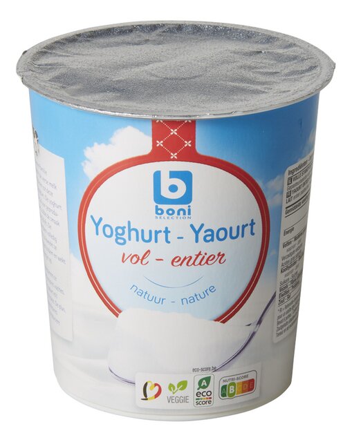 Yoghurt vol natuur 750g