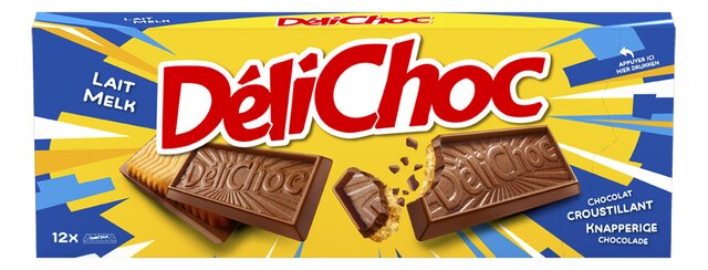 Koekjes Délichoc melkchocolade 150g