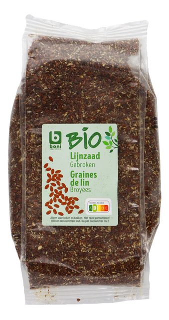 Lijnzaad gebroken BIO 500g