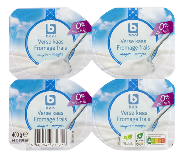 Fromage frais maigre 0%MG 100gx4