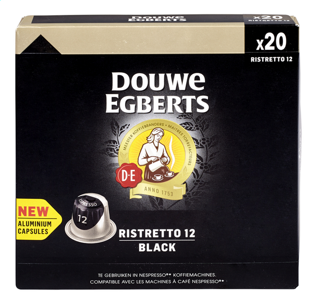 Ristretto 12 black 20cups