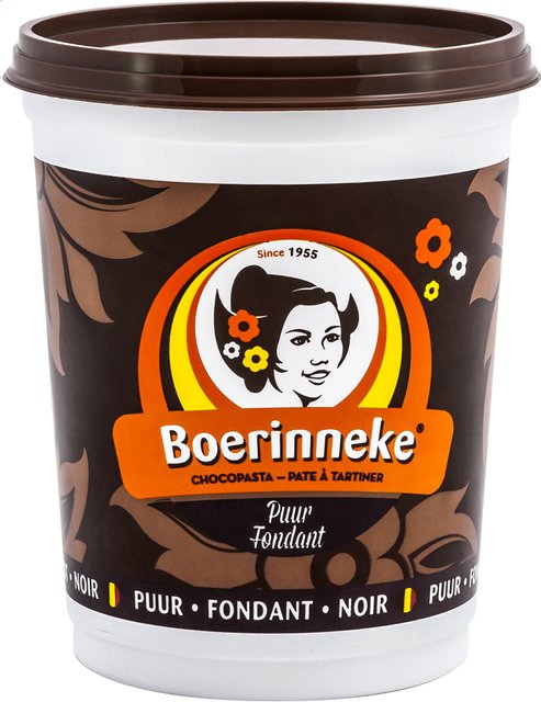 Pâte à tartiner chocolat noir – Boerinneke