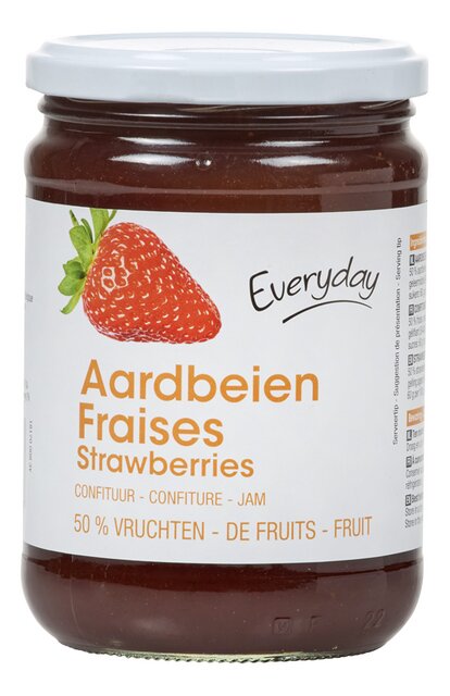 Aardbeienconfituur 50% 700g