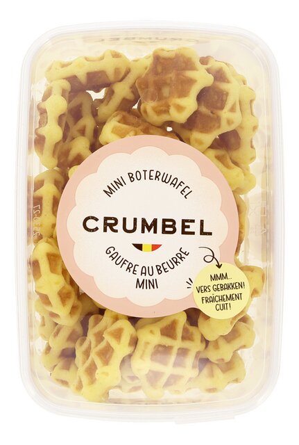 Gaufres mini ±40p 250g