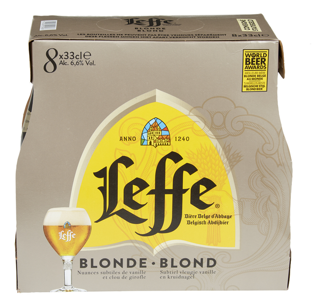 Leffe blonde 6,6% VC 33clx8