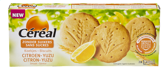 Biscuits citron - yuzu 44gx3