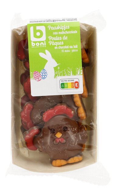 Figuurtjes chocolade paaskip 150g