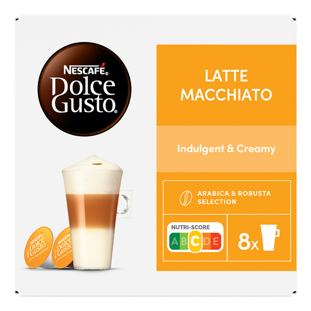 Dolce Gusto latte macchiato 16 cups