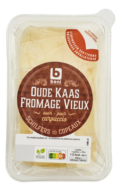 Vieux fromage en copeaux 175g