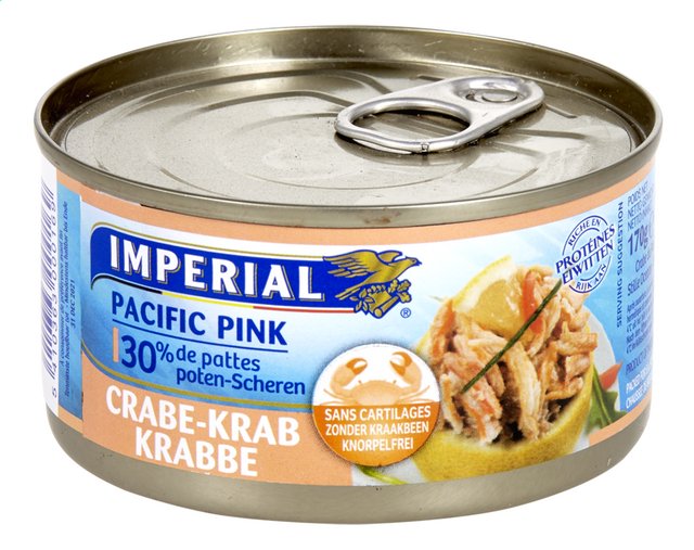 Crabe Pacific Pink PN 170g