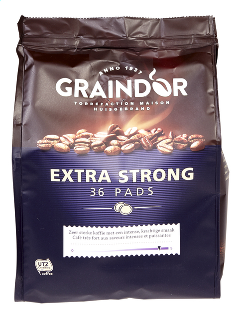 Koffiepads extra strong 36st