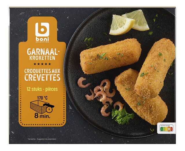 Garnaalkroketten 60g 12st