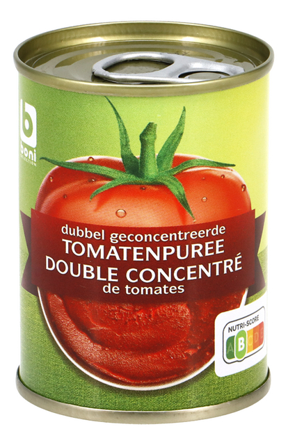 Tomatenpuree dubbel geconcentreerd 140g