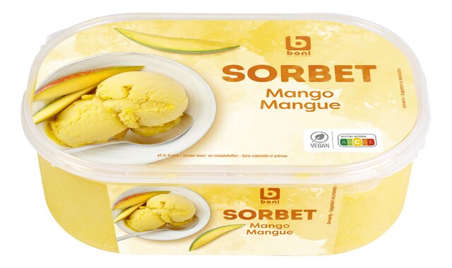 Sorbet mango 1L