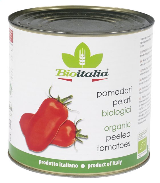 Tomates pelées/entières BIO 2,50kg