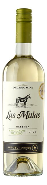 Las Mulas reserva Sauvignon blanc wit Bio 75cl