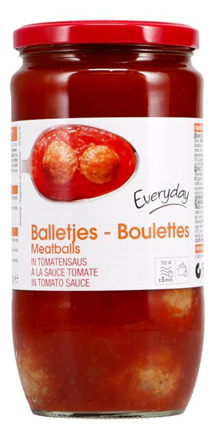 Boulettes à la sauce tomate 800g