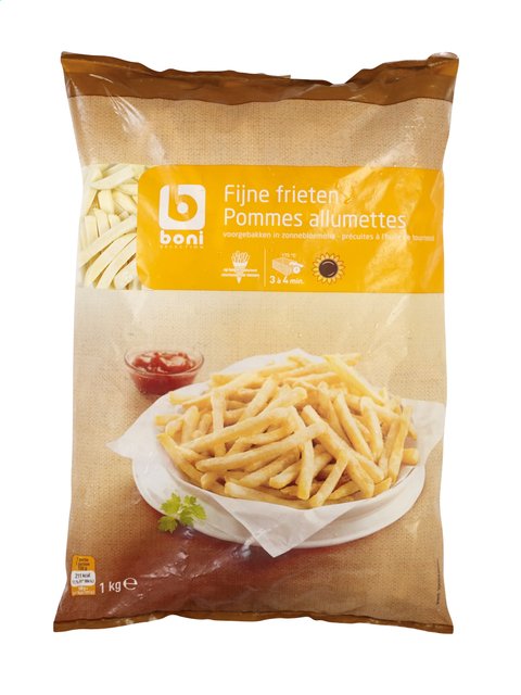 Frieten fijn 1kg