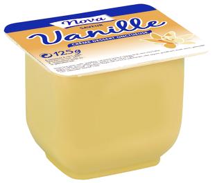 Crèmedessert romig vanille 125gx4