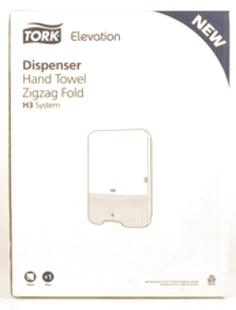 Dispenser handdoek Zigzag & C Fold Wit H3