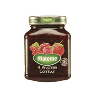 Confiture de 4 fruits rouges 50% 450g