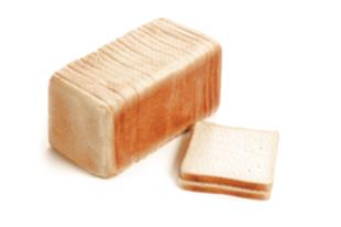 Pain toast blanc 800gx7 sans croute