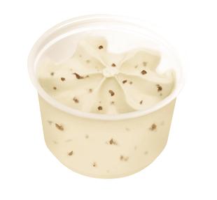 Beker stracciatella 80mlx36