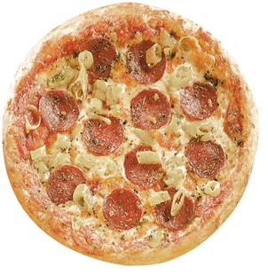 Pizza pepperoni-salami 25cm 400g