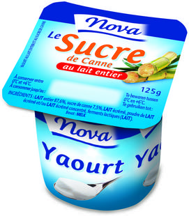 Yaourt sucré aromatisé 125gx4 - Solucious