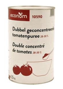 Double concentré de tomates 28-30% 4,5kg