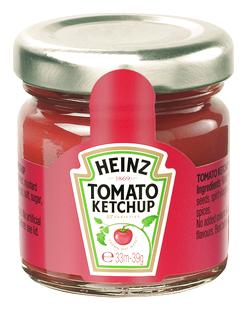 Ketchup aux tomates roomservice VERRE 33mlx80