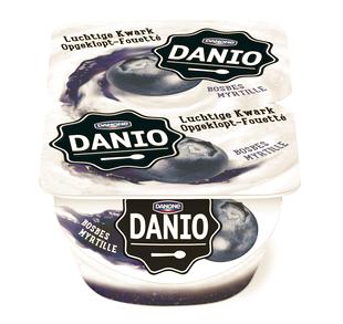 Danio kaas opgeklopt bosbes 125g x2