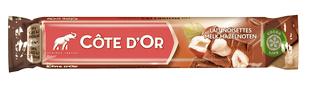 Chocolat au lait et noisettes entières 45g