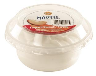 Yoghurt mousse met perzik 120ml