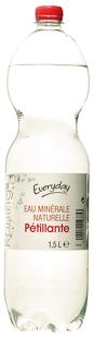 Eau minérale pétillante PET 1,5L
