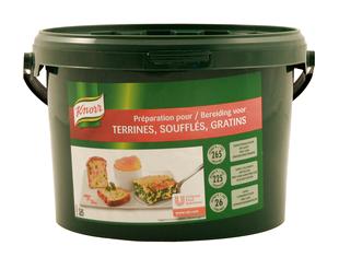 Bereiding voor terrines-soufflés-gratins 3,2kg