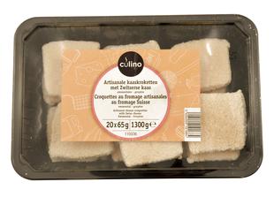 Croquettes au fromage Suisse artisanales 65gx20