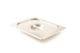 Gastronormdeksel rvs 1/2 26,5x32,5x2cm